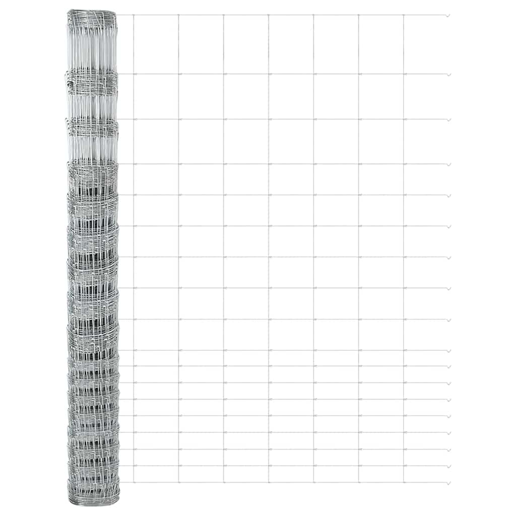 Στύλος Περιφράξεων Γαλβανισμένο 25 x 1,5 m Ατσάλι