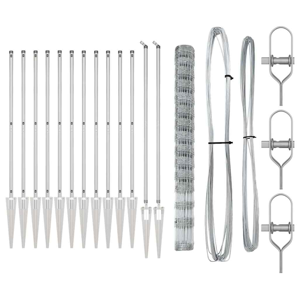 Στύλος Περιφράξεων Γαλβανισμένο 25 x 1,6 μ Ατσάλι