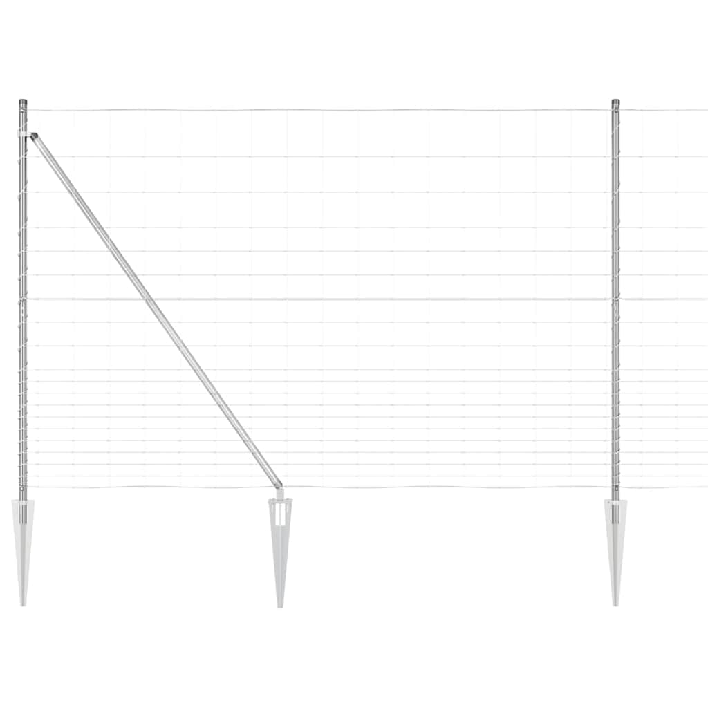 Στύλος Περιφράξεων Γαλβανισμένο 25 x 1,6 μ Ατσάλι