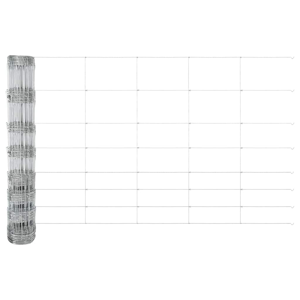 Στύλος Περιφράξεων Γαλβανισμένο 50 x 1 m Ατσάλι