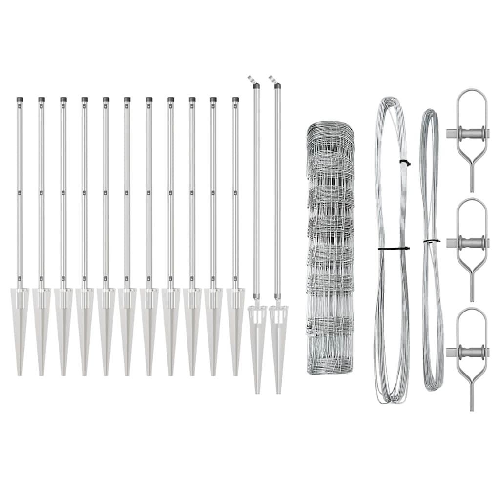 Στύλος Περιφράξεων Γαλβανισμένο 100 x 0,8 μ Ατσάλι