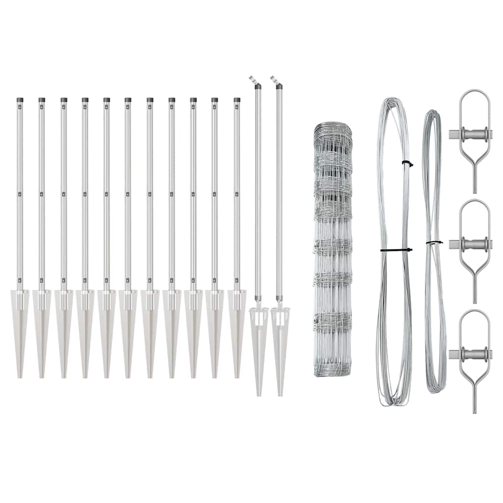 Στύλος Περιφράξεων Γαλβανισμένο 100 x 1 μ Ατσάλι