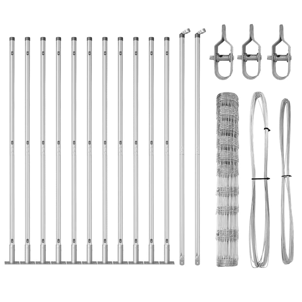 Στύλος Περιφράξεων Γαλβανισμένο 25 x 1,2 μ Ατσάλι