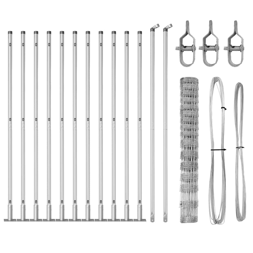 Στύλος Περιφράξεων Γαλβανισμένο 25 x 1,2 μ Ατσάλι