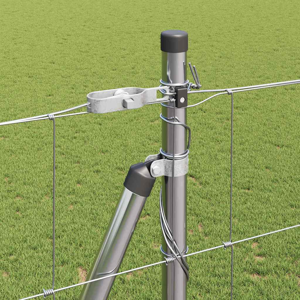 Στύλος Περιφράξεων Γαλβανισμένο 25 x 1,5 m Ατσάλι