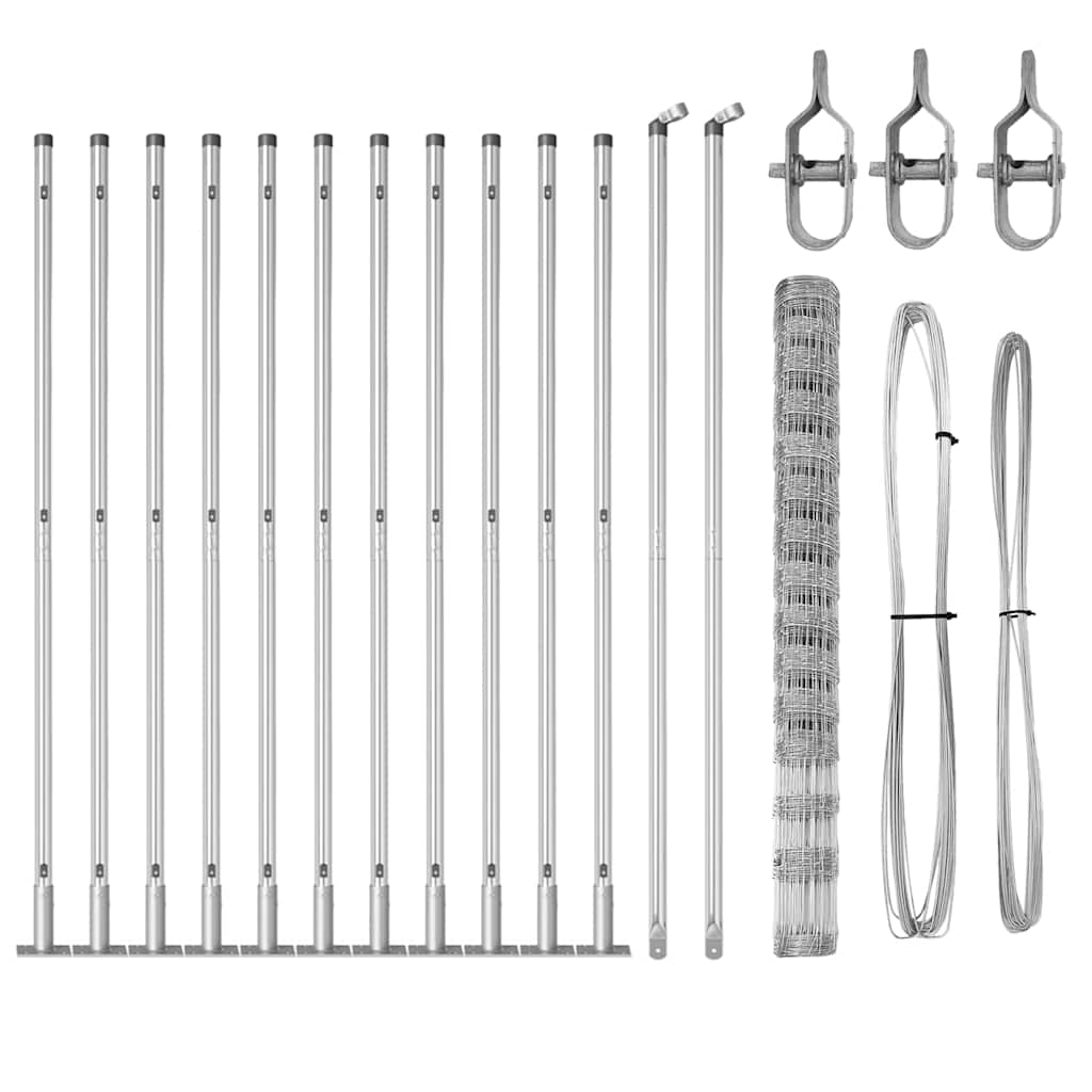 Στύλος Περιφράξεων Γαλβανισμένο 25 x 1,6 μ Ατσάλι