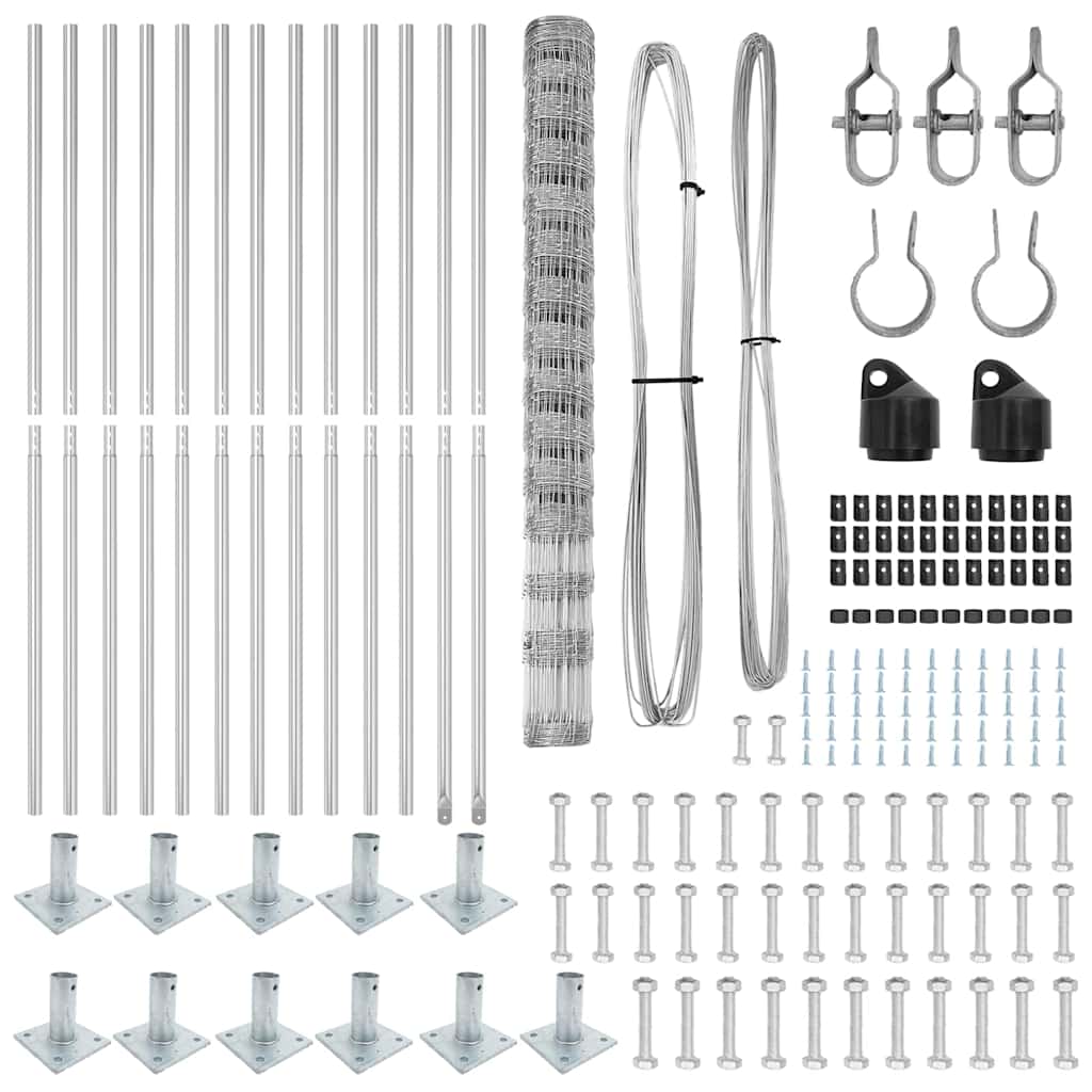 Στύλος Περιφράξεων Γαλβανισμένο 25 x 1,6 μ Ατσάλι
