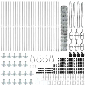 Συρματόπλεγμα με Σκυρόδεμα 50 x 1,2 m Γαλβανισμένος Χάλυβας