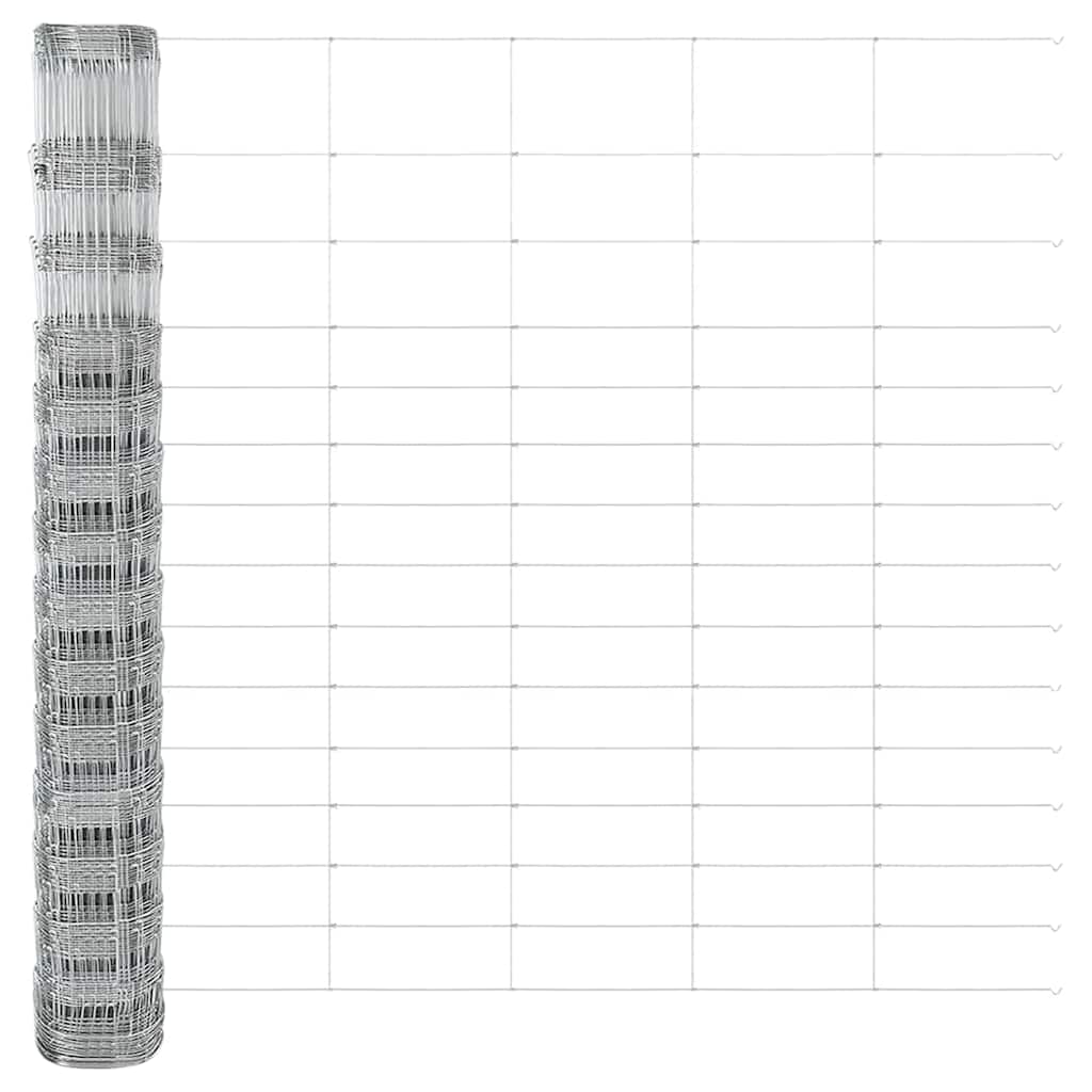 Στύλος Περιφράξεων Γαλβανισμένο 50 x 1,6 m Ατσάλι