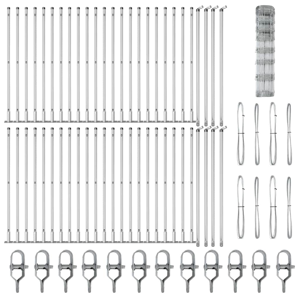 Στύλος Περιφράξεων Γαλβανισμένο 100 x 1 μ Ατσάλι
