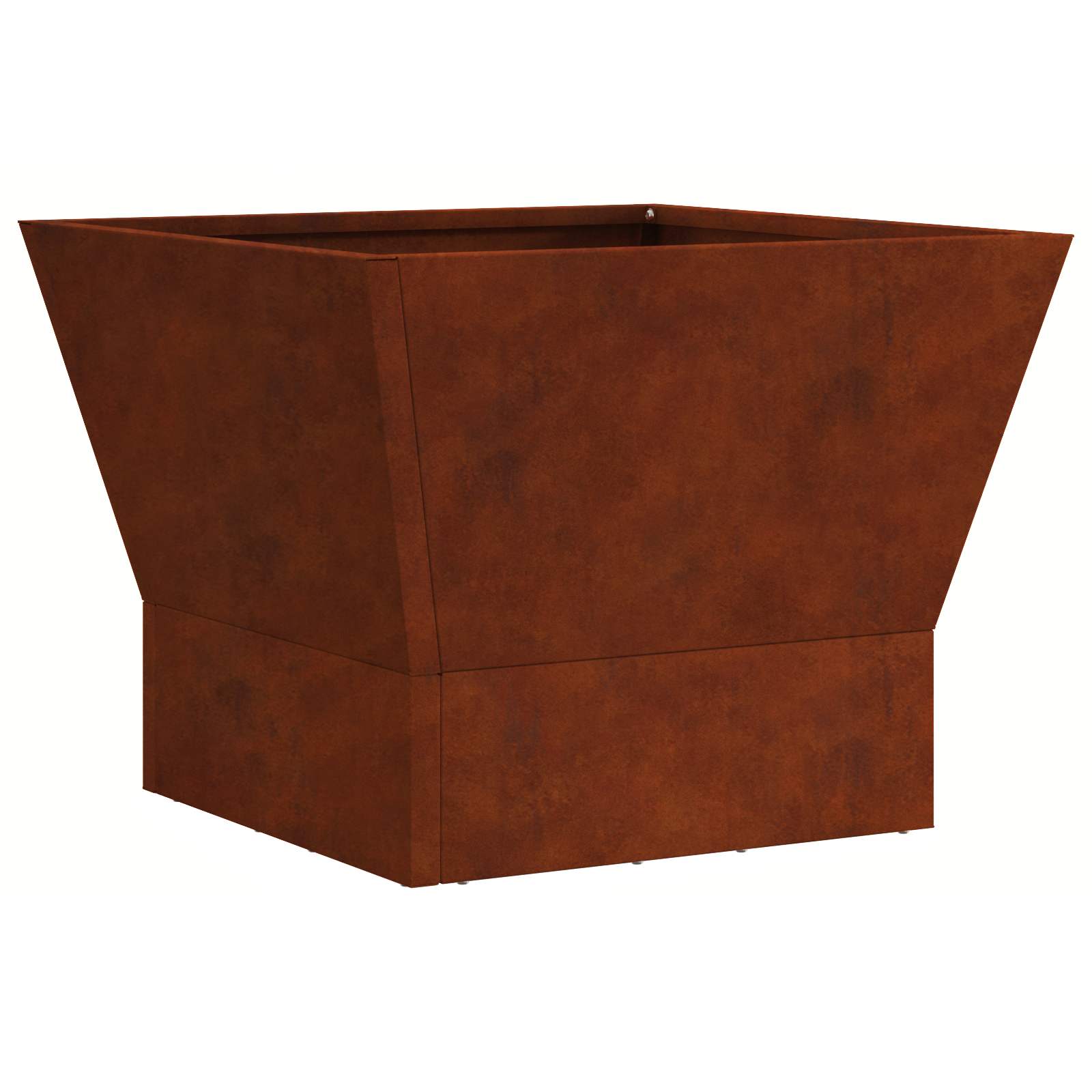 Φωτιά Καφέ 40 x 40 x 35 cm Ατσάλι Σκληρυθέν στον Αέρα - Pakobazaar