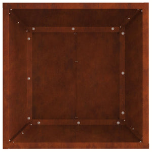 Φωτιά Καφέ 40 x 40 x 35 cm Ατσάλι Σκληρυθέν στον Αέρα - Pakobazaar