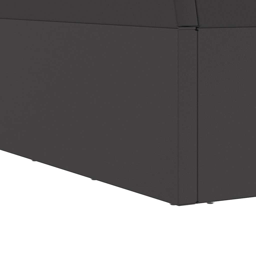 Φωτιά Μαύρο 60 x 60 x 35 cm Ατσάλι - Pakobazaar