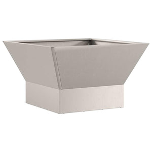 Φωτιά Καφέ 60 x 60 x 35 cm Ατσάλι Σκληρυθέν στον Αέρα - Pakobazaar