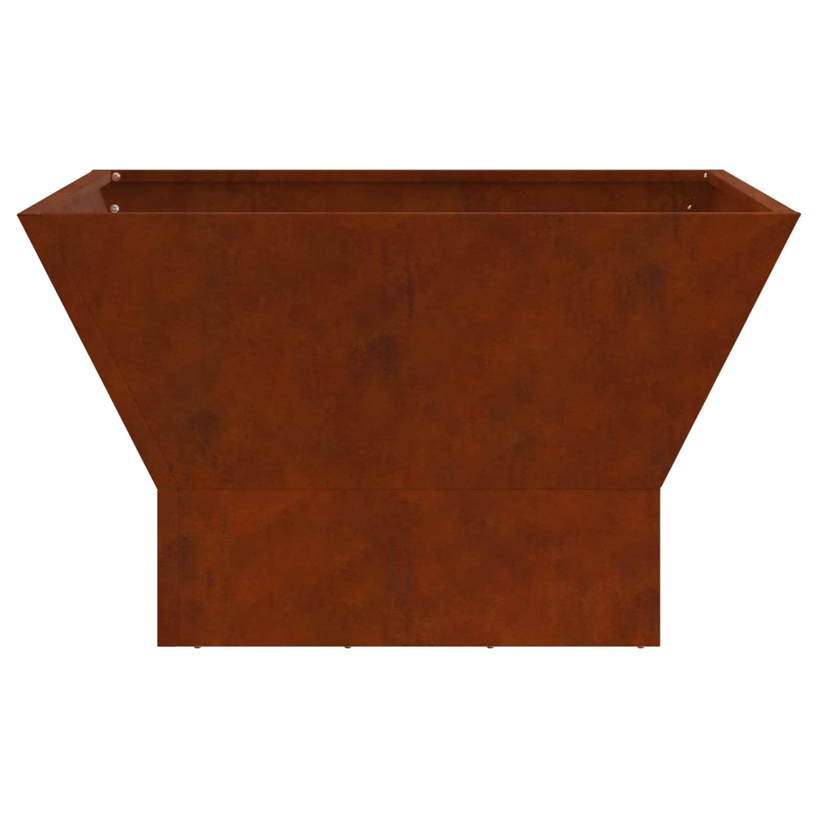 Φωτιά Καφέ 60 x 60 x 35 cm Ατσάλι Σκληρυθέν στον Αέρα - Pakobazaar