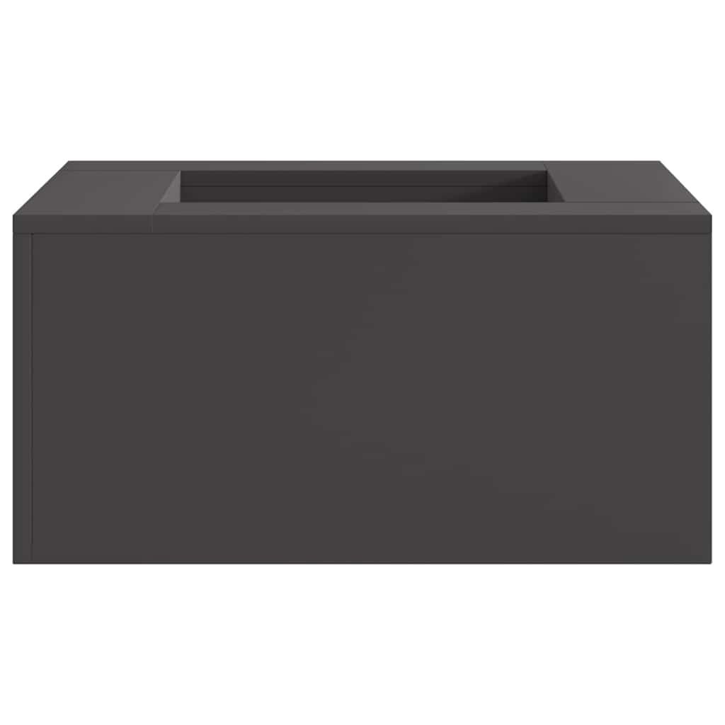 Φωτιά Μαύρο 60 x 60 x 30 cm Ατσάλι - Pakobazaar