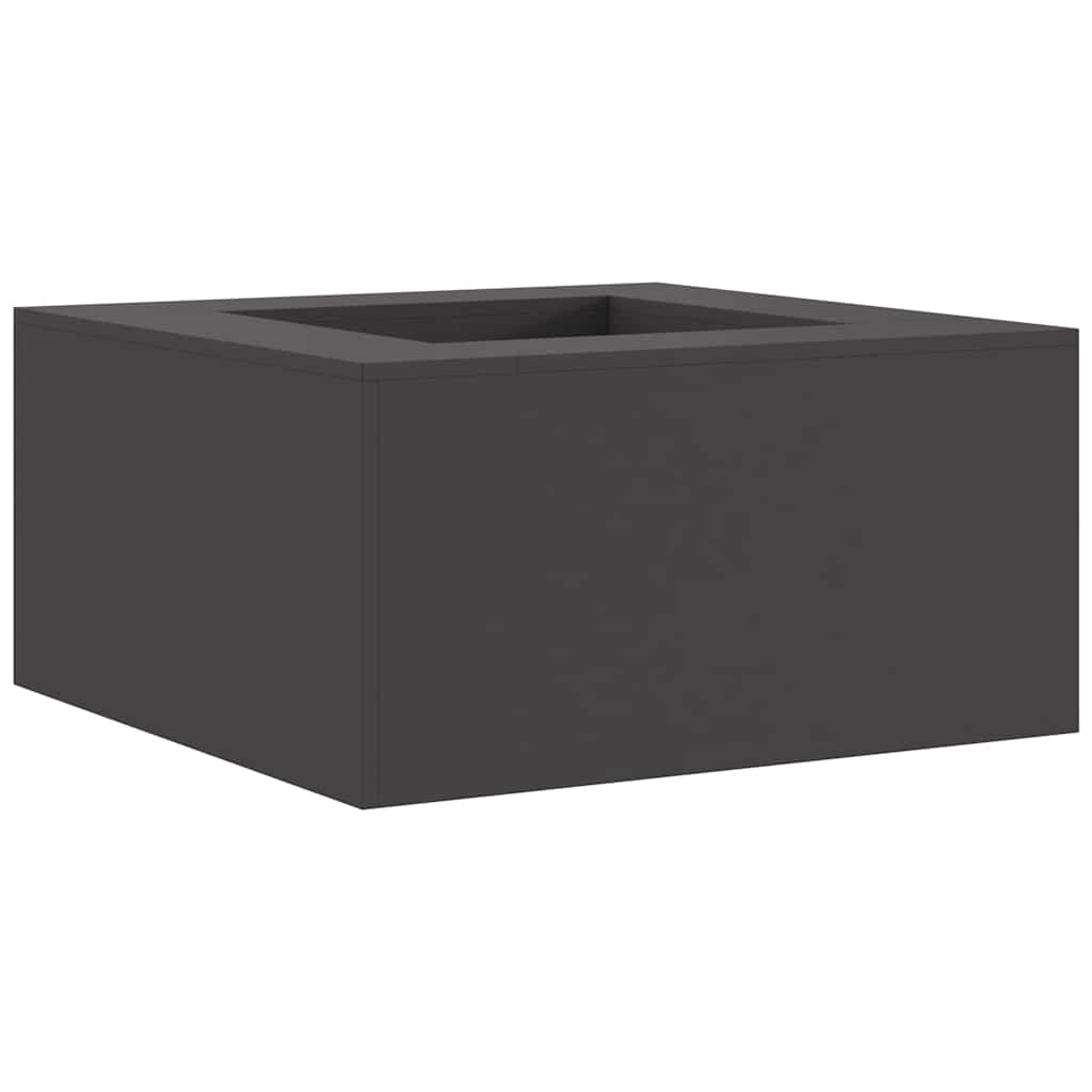 Φωτιά Μαύρο 80 x 80 x 40 cm Ατσάλι - Pakobazaar