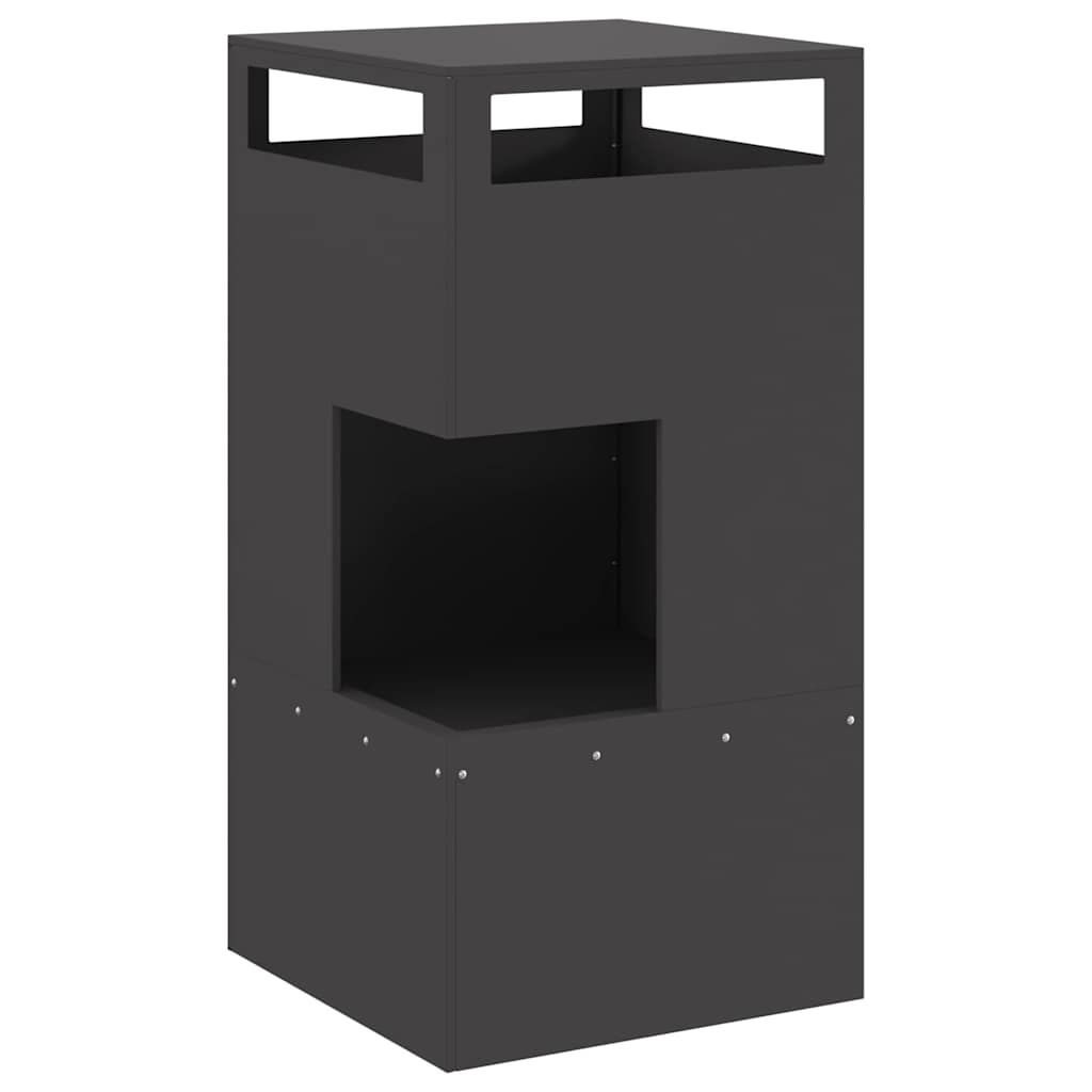 Φωτιά Μαύρο 50 x 50 x 100 cm Ατσάλι