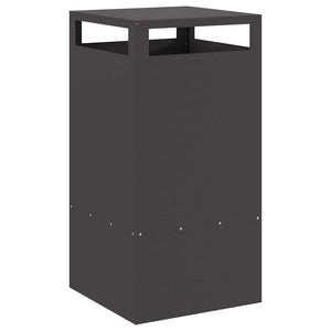 Φωτιά Μπολ Μαύρο 50 x 50 x 100 cm Ατσάλι Σκληρυθέν στον Αέρα
