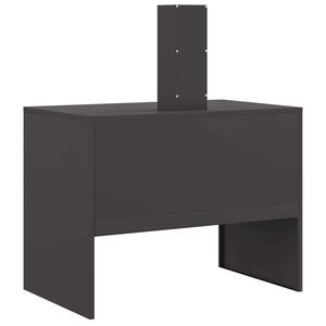 Φωτιά Μαύρο 80 x 50 x 96 εκ. Ψυχρής έλασης χάλυβας - Pakobazaar
