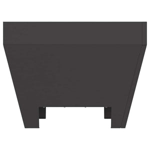 Φωτιά Μαύρο 50 x 50 x 38 εκ. Ατσάλι - Pakobazaar
