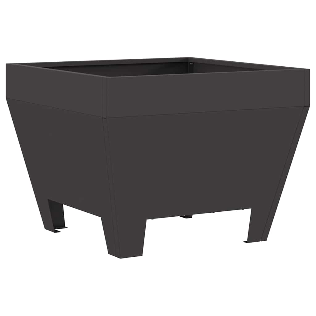 Φωτιά Μαύρο 50 x 50 x 38 εκ. Ατσάλι - Pakobazaar
