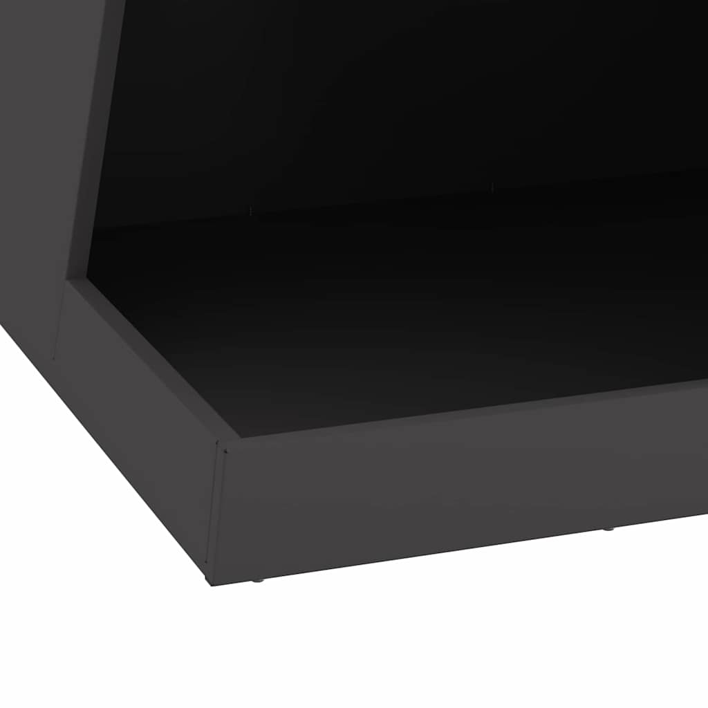 Φωτιά Μαύρο 50 x 50 x 100 cm Ατσάλι