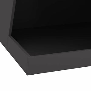Φωτιά σε μπολ Μαύρο 50 x 50 x 100 cm Ατσάλι Σκληρυθέν στον Αέρα