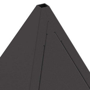 Φωτιά Μαύρο 50 x 50 x 51 εκ. Ατσάλι - Pakobazaar