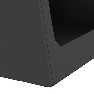 Φωτιά Μαύρο 50 x 50 x 51 εκ. Ατσάλι - Pakobazaar