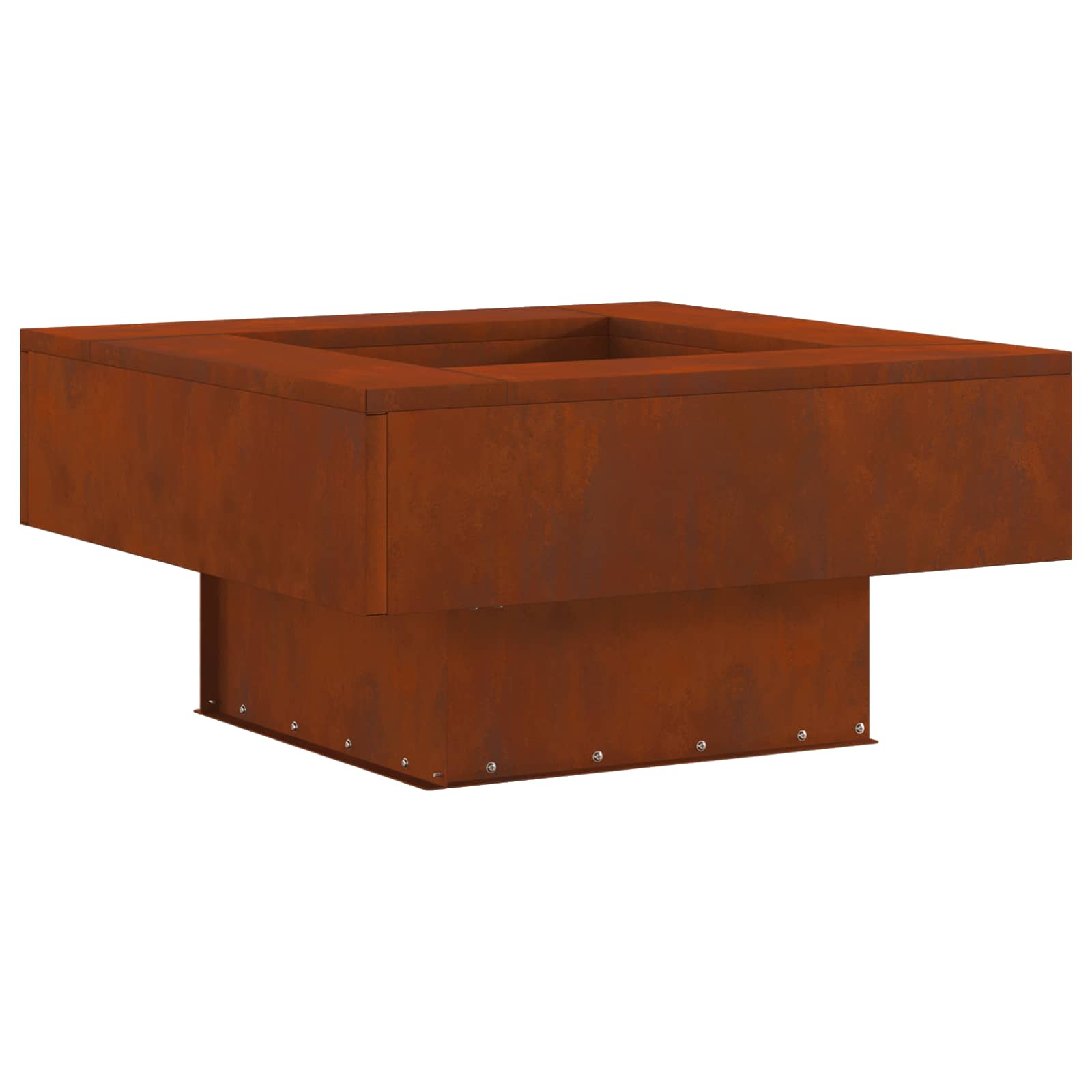 Φωτιά Καφέ 60 x 60 x 30 cm Ατσάλι Σκληρυθέν στον Αέρα - Pakobazaar