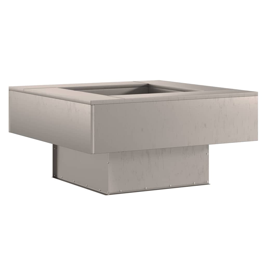 Φωτιά Καφέ 80 x 80 x 40 cm Ατσάλι Σκληρυθέν στον Αέρα - Pakobazaar