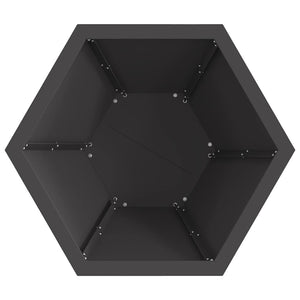 Φωτιά Μαύρο 50 x 50 x 40 cm Ατσάλι - Pakobazaar
