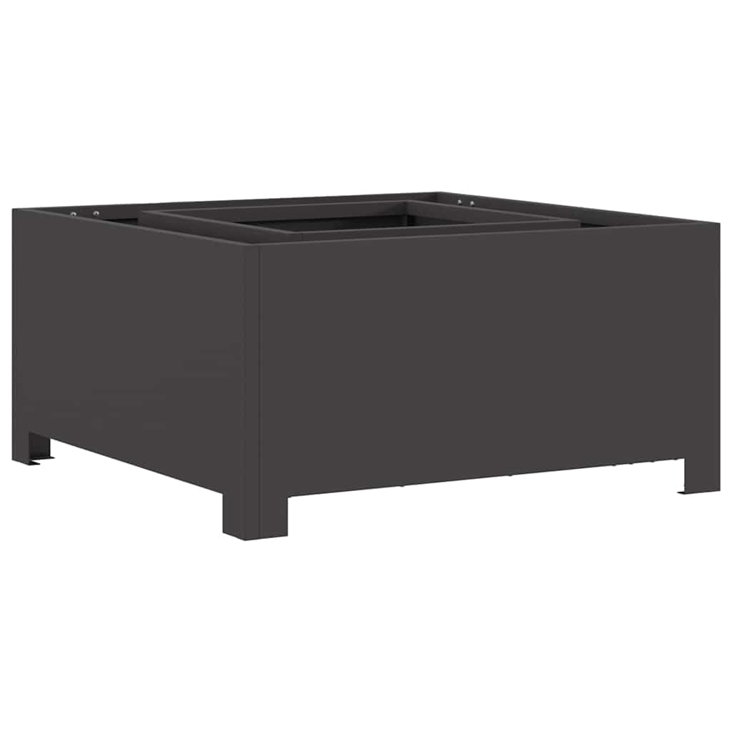 Φωτιά Μαύρο 60 x 60 x 30 cm Ατσάλι - Pakobazaar