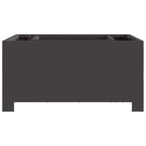 Φωτιά Μπολ Μαύρο 60 x 60 x 30 cm Ατσάλι Σκληρυθέν στον Αέρα