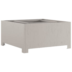 Φωτιά Καφέ 60 x 60 x 30 cm Ατσάλι Σκληρυθέν στον Αέρα - Pakobazaar