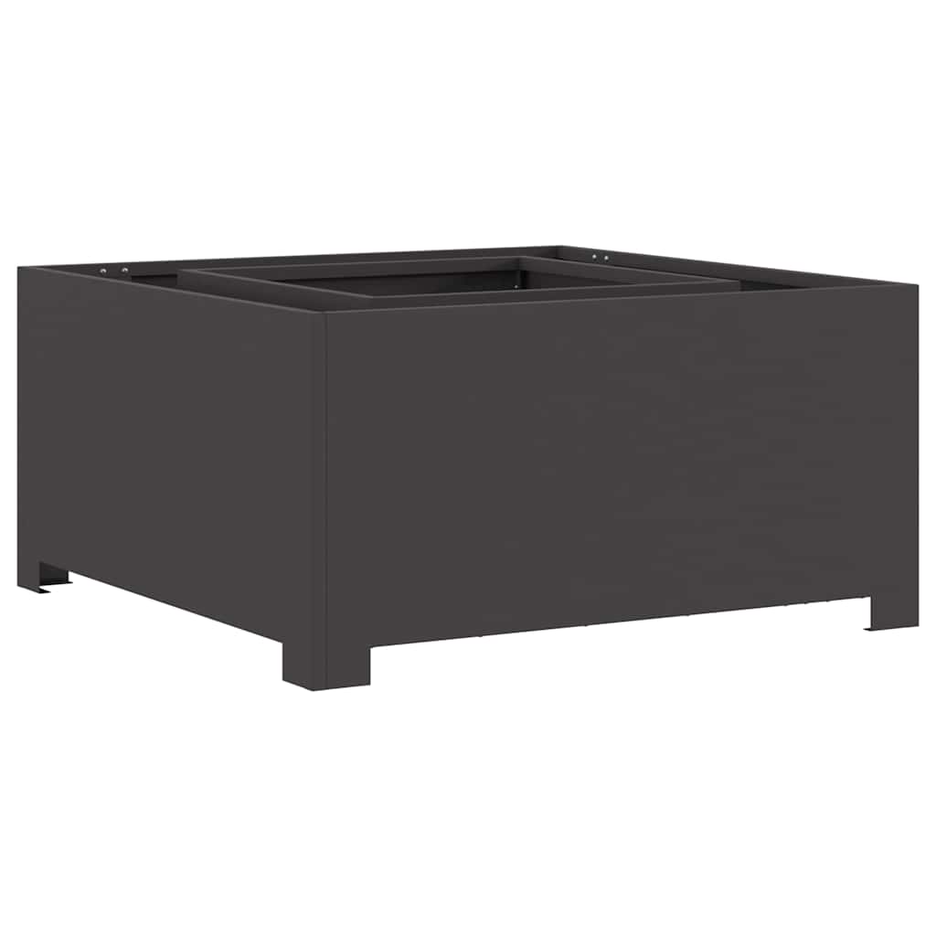 Φωτιά Μαύρο 80 x 80 x 40 cm Ατσάλι - Pakobazaar