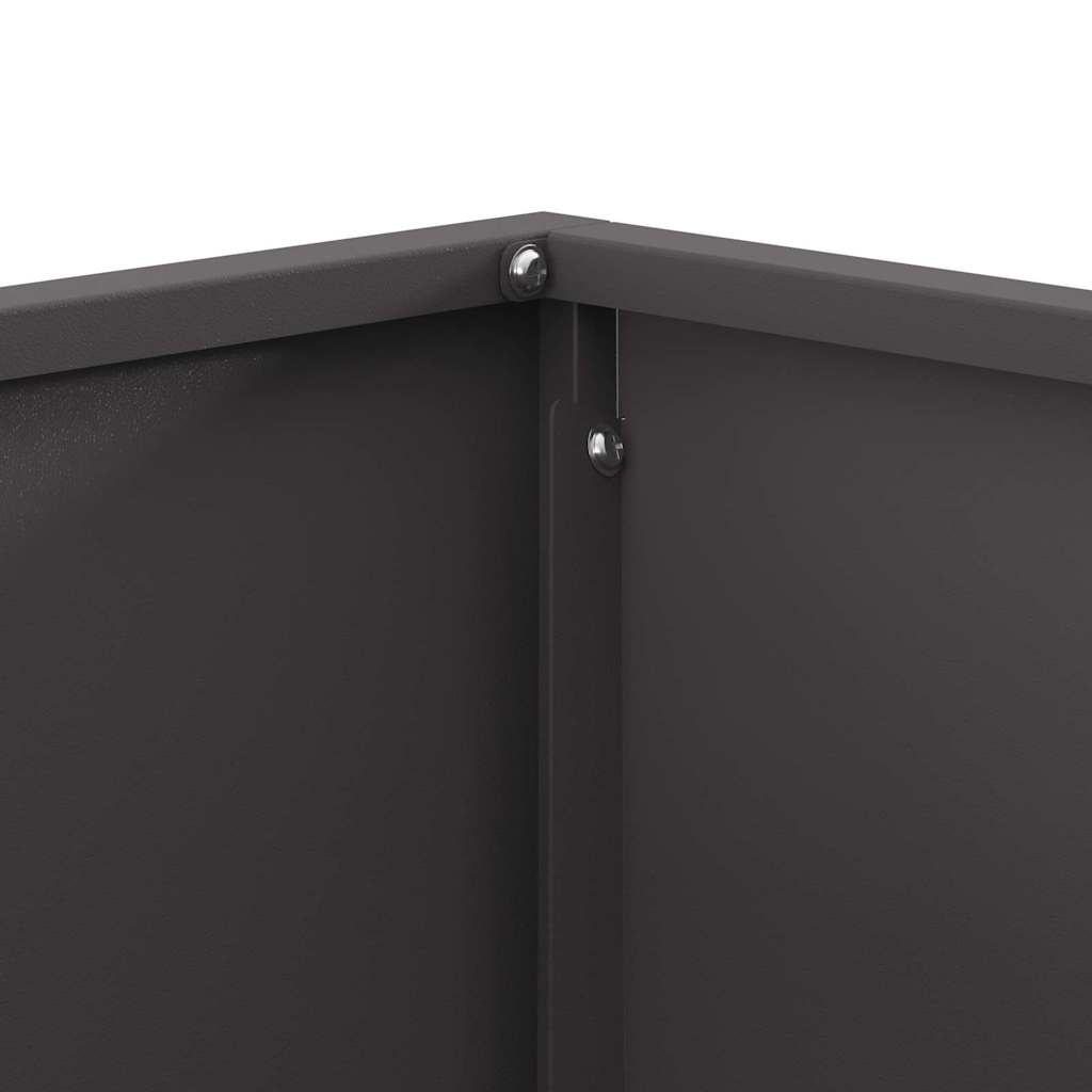 Φωτιά Μαύρο 60 x 60 x 30 cm Ατσάλι
