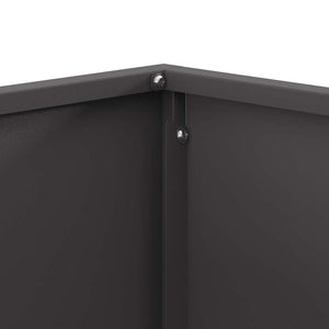 Φωτιά σε μπολ Μαύρο 60 x 60 x 30 cm Ατσάλι Σκληρυθέν στον Αέρα
