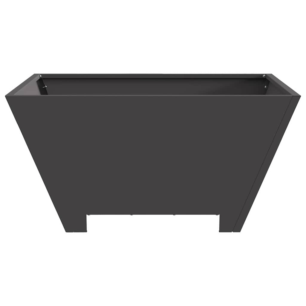 Φωτιά Μαύρο 60 x 60 x 30 cm Ατσάλι