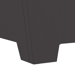 Φωτιά σε μπολ Μαύρο 80 x 80 x 40 cm Ατσάλι Σκληρυθέν στον Αέρα