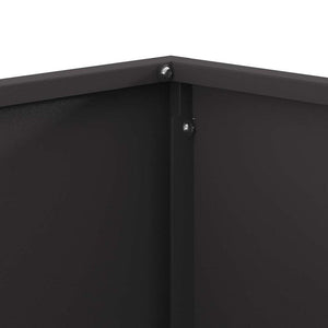 Φωτιά σε μπολ Μαύρο 80 x 80 x 40 cm Ατσάλι Σκληρυθέν στον Αέρα