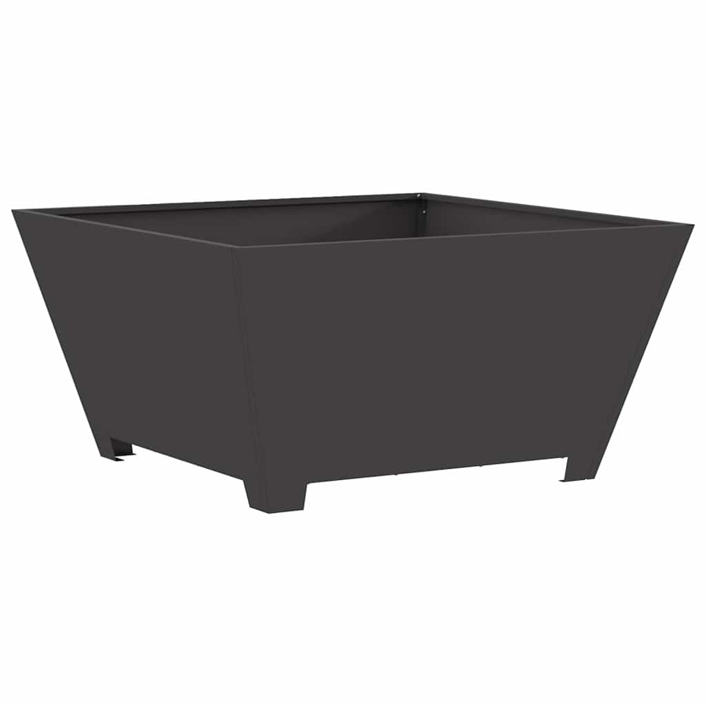 Φωτιά Μαύρο 80 x 80 x 40 cm Ατσάλι
