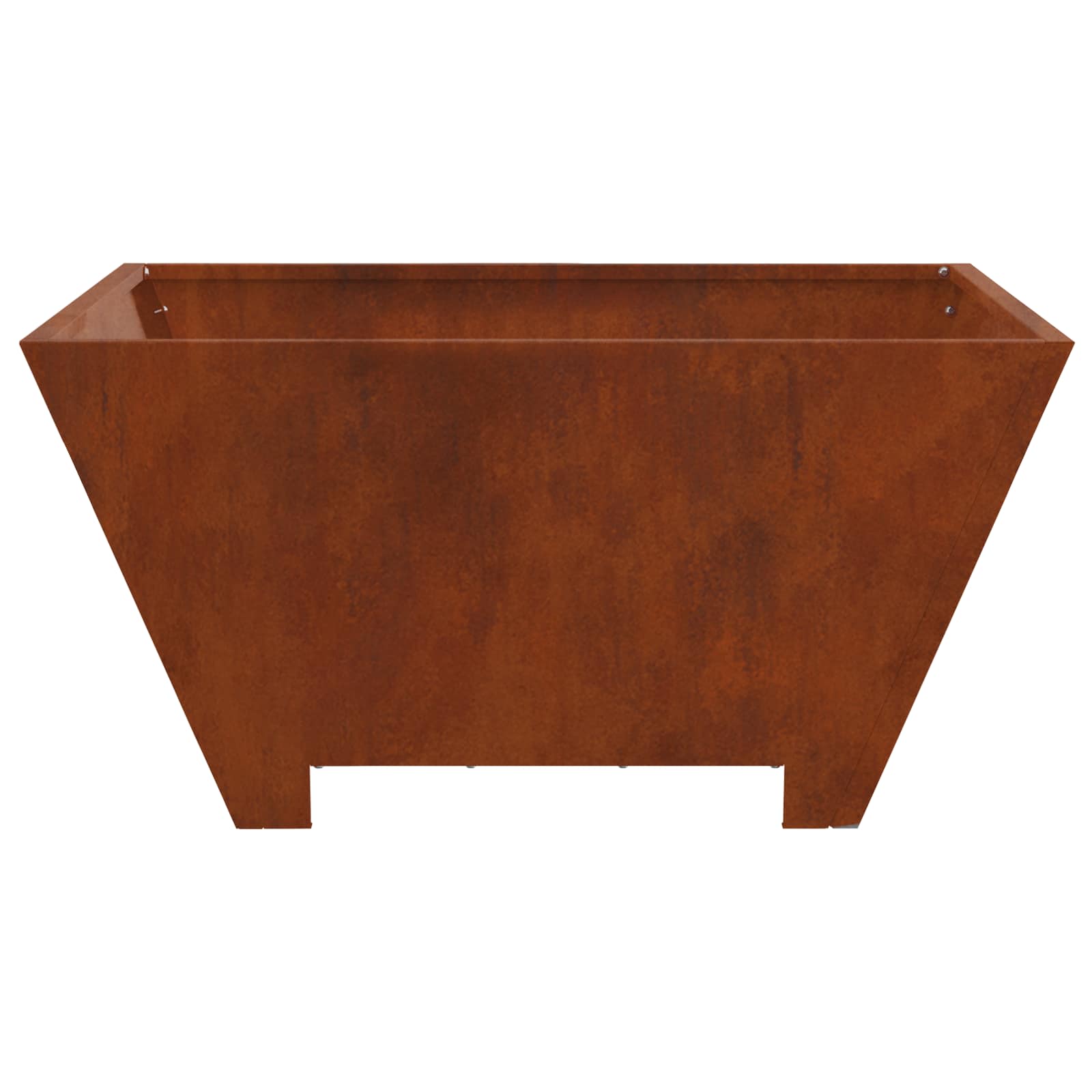 Φωτιά Καφέ 80 x 80 x 40 cm Ατσάλι Σκληρυθέν στον Αέρα - Pakobazaar