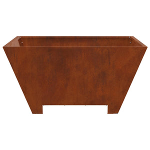 Φωτιά Καφέ 80 x 80 x 40 cm Ατσάλι Σκληρυθέν στον Αέρα - Pakobazaar