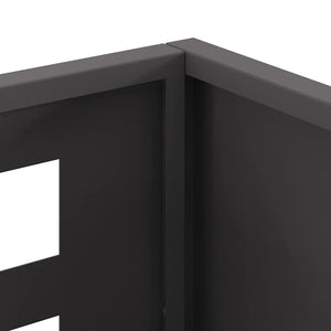 Φωτιά Μαύρο 50 x 30 x 40 εκ. Ατσάλι - Pakobazaar
