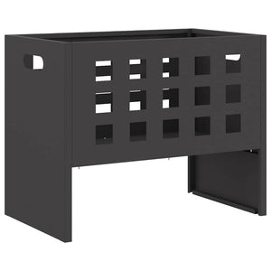 Φωτιά Μαύρο 50 x 30 x 40 εκ. Ατσάλι - Pakobazaar