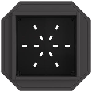 Σόμπα Φωτιάς Χωρίς Καπνό Μαύρο 48 x 48 x 51 cm Ατσάλι - Pakobazaar
