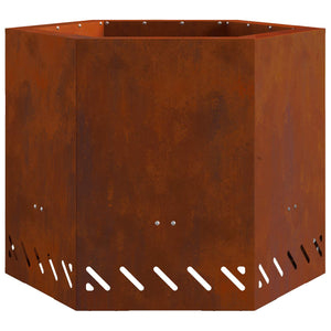 Σόμπα Φωτιάς Χωρίς Καπνό Καφέ 58 x 58 x 51 cm - Pakobazaar