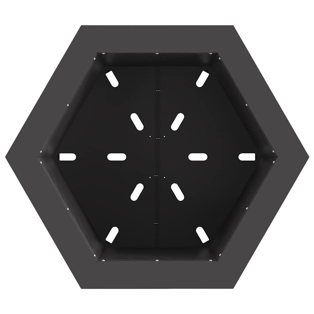 Σόμπα Φωτιάς Χωρίς Καπνό Μαύρο 48 x 48 x 51 cm Ατσάλι - Pakobazaar